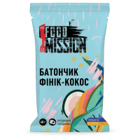 Батончик FOOD MISSION Фінік-Кокос 40г